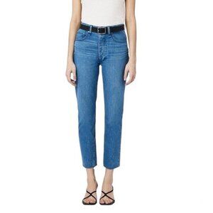 NWT Rag & Bone Nina Ankle Cigarette Poppy High-Rise Rigid Jean Sz 28